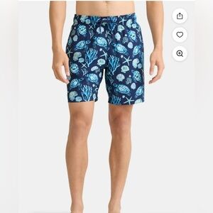 George Men’s Novelty Swim Trunks with UPF 50+   7” Inseam    NWT!!